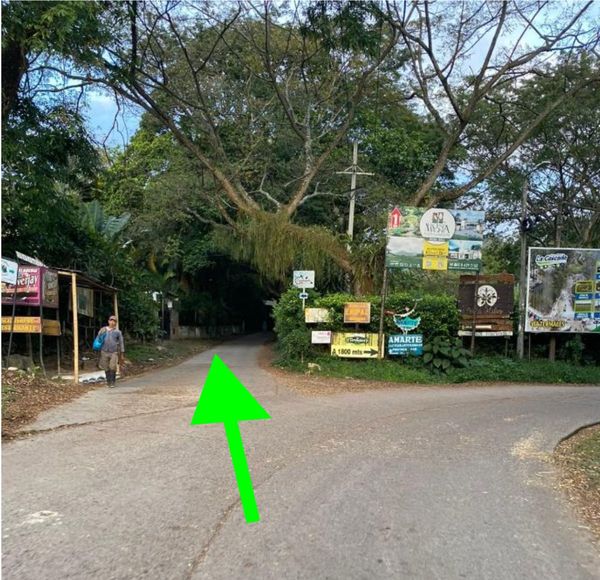 Punto de referencia del cruce - Vista 2