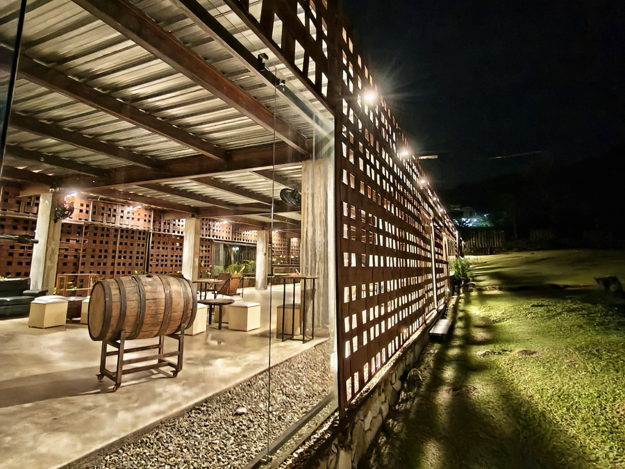 Vista panorámica del salón de eventos