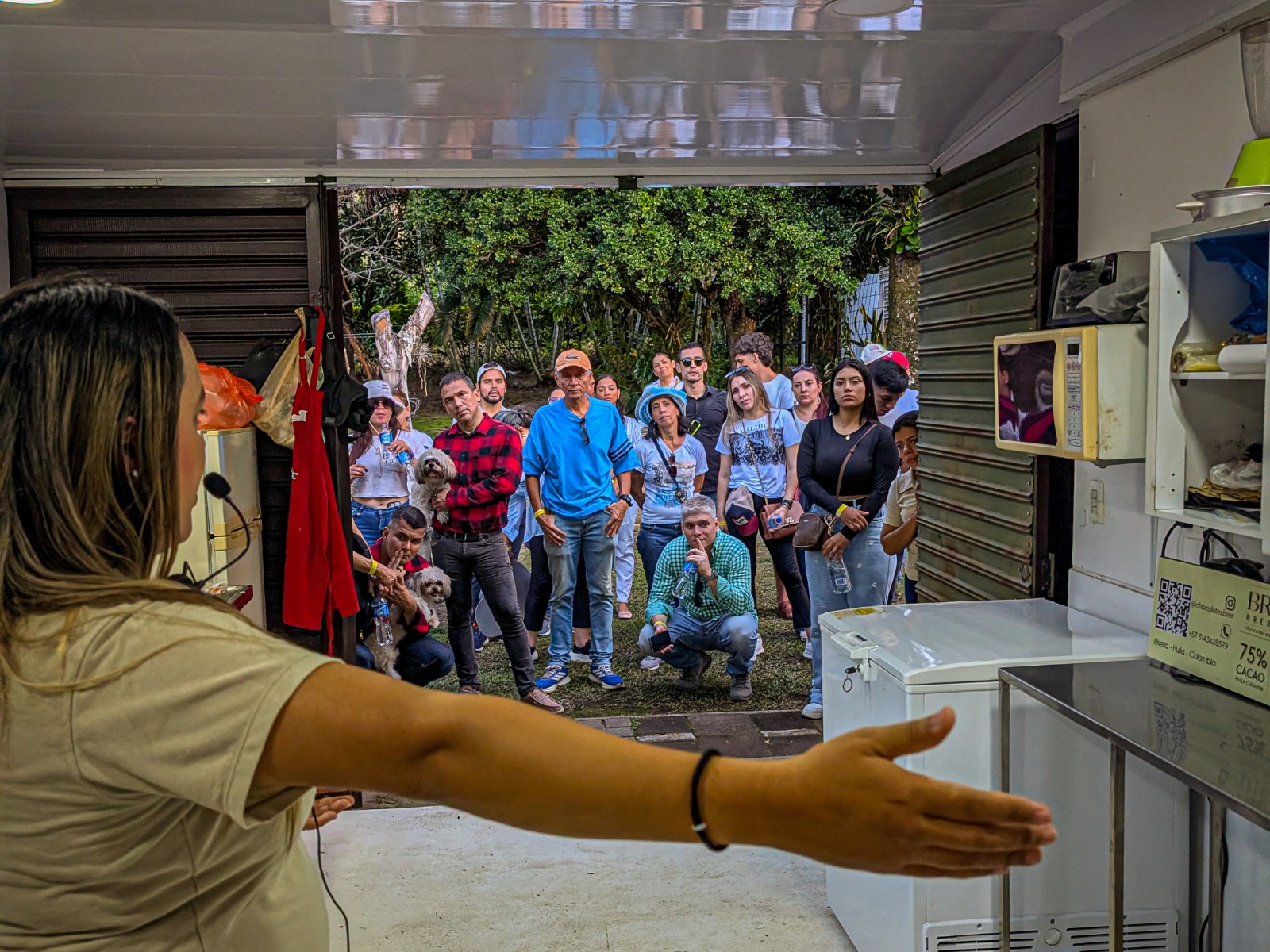 Fábrica de chocolate en Finca Termópilas